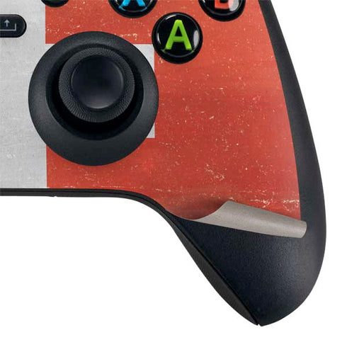 Switzerland Flag Distressed Xbox Series X Bundle Skin